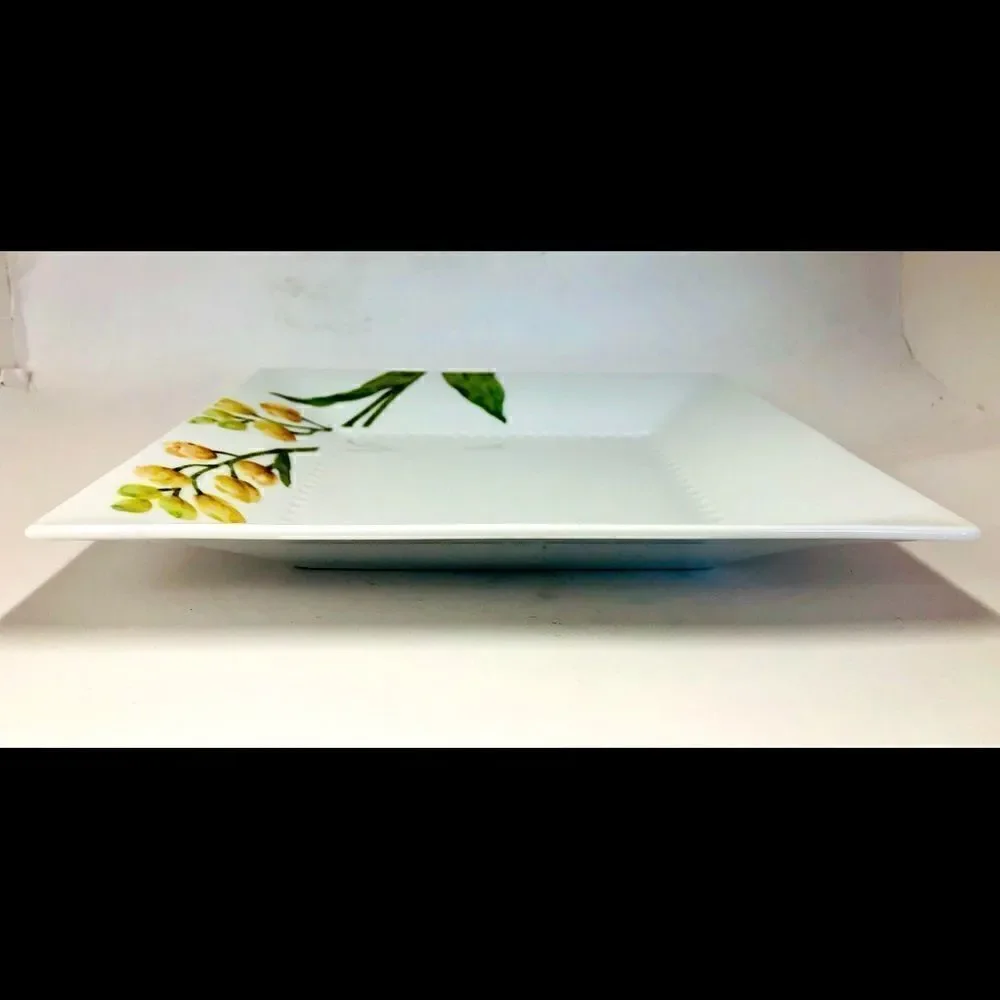NORITAKE AZUMA NO MICHI FLORAL № 1654 Square Plate